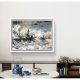 Sztorm II (Storm II - 60x80) - obraz ręcznie malowany na płótnie, do salonu, do sypialni