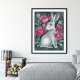 Poppy Hare Plakat 30x40