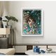 Flora (80x60) - obraz ręcznie malowany na płótnie, do salonu, do sypialni
