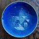 Talerz dekoracyjny porcelanowy Boże Narodzenie 1977 vintage