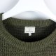Easy sweter akryl zielony melanż / L