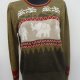 MALINA WONG -   WZORZYSTY SWETER