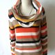 GERRY  WEBER-   WEŁNIANY SWETER W PASKI