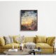 Łąka II (Meadow II - 73x60) - obraz ręcznie malowany na płótnie, do salonu, do sypialni