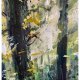 Las II (Forest II - 40x60) - obraz ręcznie malowany na płótnie, do salonu, do sypialni