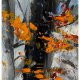 Las III (Forest III - 40x50) - obraz ręcznie malowany na płótnie, do salonu, do sypialni