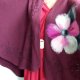 ponczo peleryna narzutka wełna one size plus size