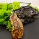 Drewniany wisiorek - ręcznie wypalany naszyjnik z drewna - Anioł Stróż - dla Niej, Dla Niego, biżuteria handmade,Dzień Matki