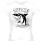 KOSZULKA Damska T-SHIRT BITE ME CZARNA, BIAŁA rozmiar S, M, L, XL, XXL