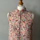 Bluzeczka Floral w stylu Retro Cottage core Lolita bluzka w kwiaty