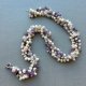 Amethysts and Pearls ❤ Gruby masywny naszyjnik - Czar i elegancja z natury ❤