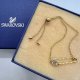 Swarovski Crystal Safety Pin Bracelet ❤  Gold plated ❤ Świetny projekt