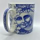 Unikacik! ❀ڿڰۣ❀ SPODE BLUE ROOM ❀ڿڰۣ❀ Spotkanie na szczycie, słońce i planety ❀ڿڰۣ❀ Kubek