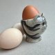 Wyjątkowy design! Pottery Cat Egg Cup ❀ڿڰۣ❀ Kotecek ❀ڿڰۣ❀ Quail