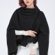 cut-up jacket black