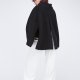 cut-up jacket black