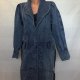 Płaszcz jeansowy, True Vintage L oversize