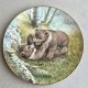 John Francis - The Forest Year 1982r. ❤ Talerz ozdobny ❤ Bear