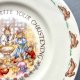 Rzadkość! ❤ Bunnykins - Royal Doulton 1936 ❤ Scenki rodzajowe - Talerz