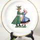 Talerz dekoracyjny Kujawiak, porcelana Wawel