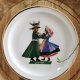 Talerz dekoracyjny Kujawiak, porcelana Wawel