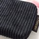 Sztruksowy portfelik card holder Czarny