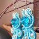 PAWIE - KOLCZYKI SOUTACHE OD PROJEKTANTKI