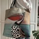 Torba shopper gobelinowa Pelikan
