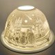 Litophane - Kocie scenki  ❤ Light Glow Candle Shade  ❤ Lampion z delikatnej biskwitowej porcelany  ❤ Nowy