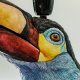 Bird Andigena laminirostris named Javier