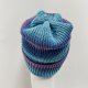 Kolorowa czapka przejściowa beanie z wywinięciem cienka 100% bawełna