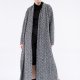 woolen cardigan coat
