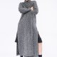woolen cardigan coat