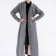 woolen cardigan coat