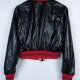 Zara W&B kurtka bomberka poliurethan z metką / M