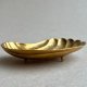 Vintage Shell Platter ❤ Paterka muszelkowa, mosiądz ❤ Ręcznie grawerowana