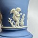 Collectable Wedgwood Jasperware - Blue ❤ Kolekcjonerska porcelana ❤ Wazonik