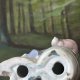 Ręcznie malowana porcelowa figurka - piękność wschodu do kolekcji dekoracji i na oryginalny upominek
