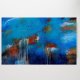 Abstrakcja  -obraz akrylowy  50/80 cm