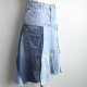 patchworkowa spódnica jeans r. 46