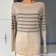 Sweter delikatny cieniutki Day Birger et Mikkelsen r.S/M w paseczki