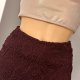 Spódnica mini krótka h&m divided koronkowa rozmiar 34 XS dopasowana bordowa burgundowa