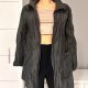 H&M 36 S, 42% bawełna, parka zasuwana na zamek z kieszeniami