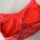Crop top, stanik sportowy, na siłownię S, różowy, szary, wygodny