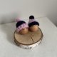 Czapeczki na jajka wielkanocne - zestaw 2 szt.