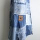 patchworkowa spódnica jeans r. 44