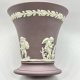 Collectable Wedgwood Jasperware - Lavender ❤ Kolekcjonerska porcelana ❤ Wazonik