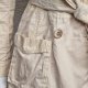Tommy Hilfiger płaszcz przejściowy cienki wiosenny beż S 36 bawełna y2k