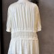 Satynowa plisowana bluzka POLO elegancka L