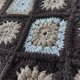 Dekoracyjna poszewka handmade kwiaty